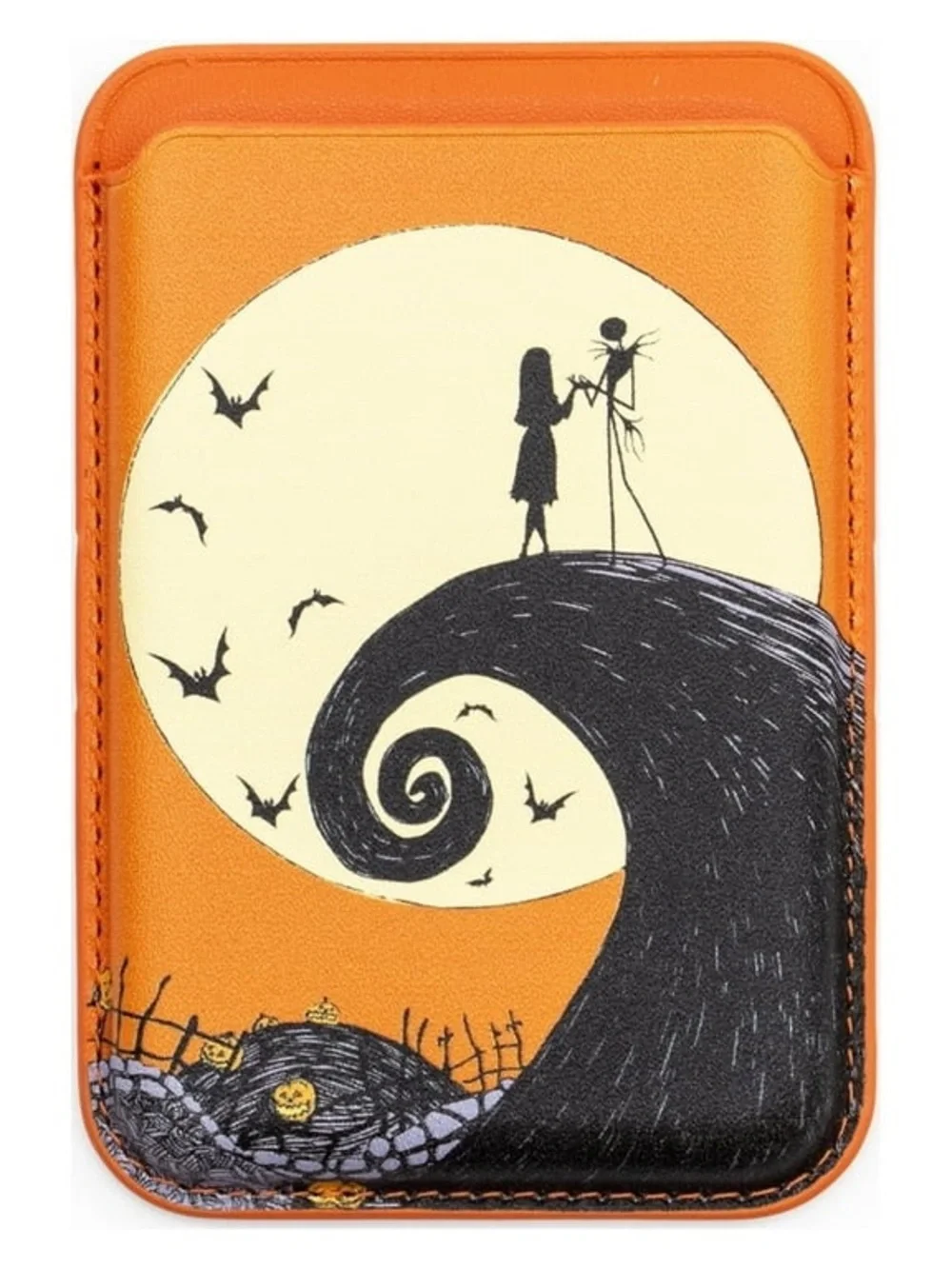 Nightmare Before Christmas MagSafe Wallet Jack & Sally CultureFly Magnetic Phone